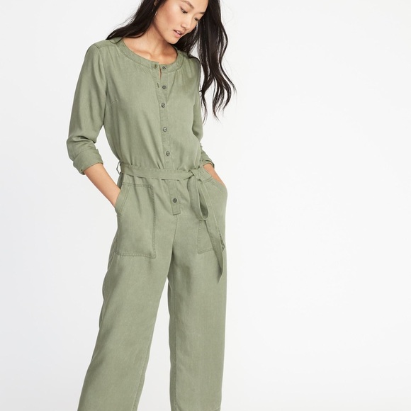 cargo utility jumpsuit